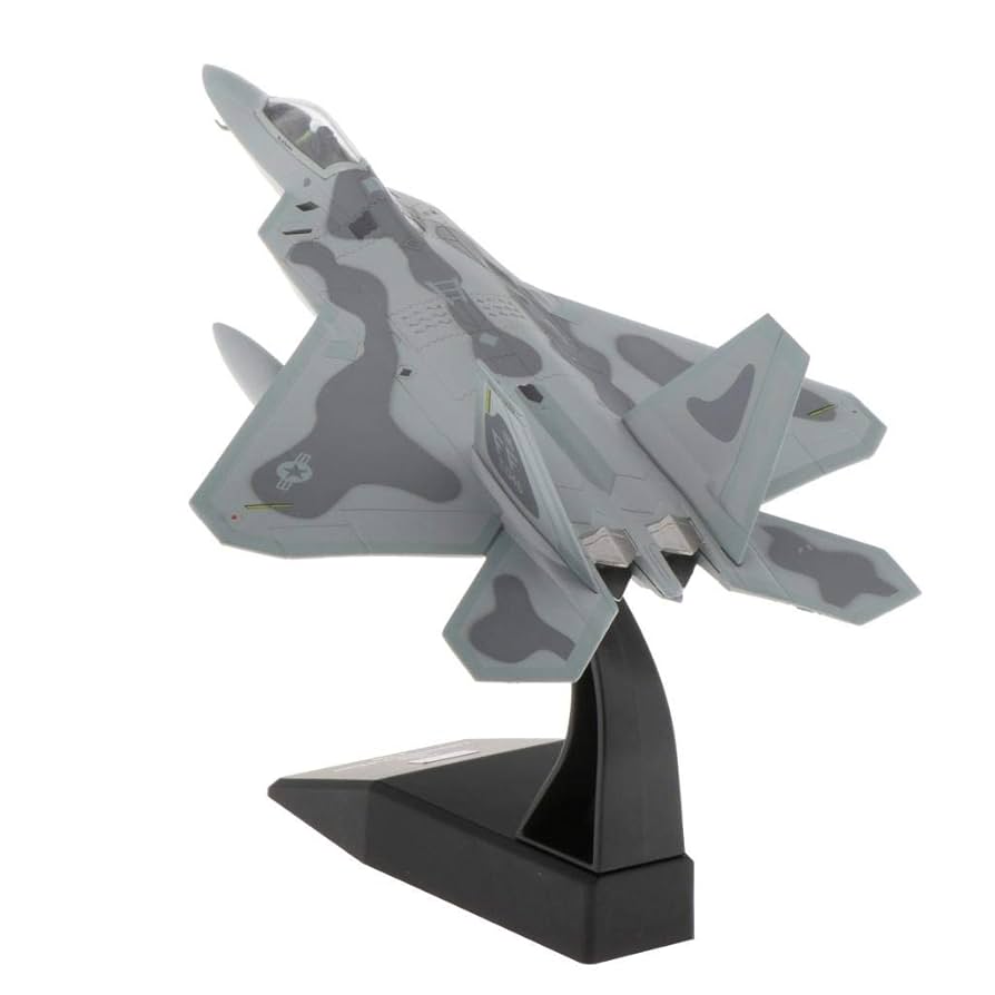 合金製 1/100スケール アメリカF-22 ラプター戦闘機 Amazon.co.jp: 1：100アメリカの航空機F-22戦闘機ラプター飛行機